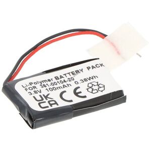 Helyettesítő akku Garmin Forerunner 45 3, 8V 100mAh 0, 38Wh Li-Polymer kép
