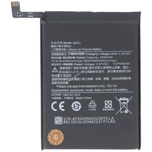 Helyettesítő akku Xiaomi Redmi Note 9 Pro 3, 87V 5020mAh 19, 4Wh beépített Li-Polymer kép