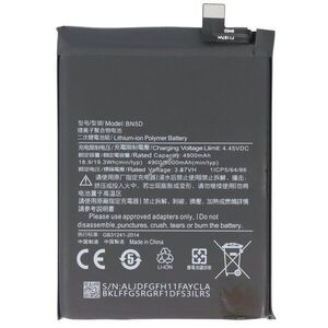 Helyettesítő akku Xiaomi Redmi Note 11s 5G 2022 3, 87V 5000mAh 19, 35Wh beépített Li-Polymer kép