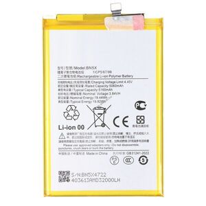 Helyettesítő akku Xiaomi Redmi 14C beépített 3, 84V 5160mAh 19, 8Wh Li-Polymer kép