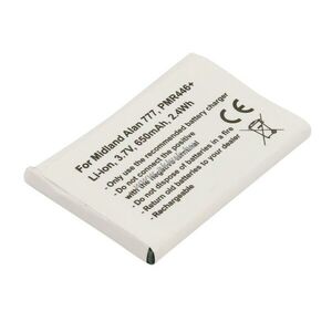 Helyettesítő akku Midland Alan 777 PMR446+ 3, 7V 650mAh 2, 4Wh Li-ion kép