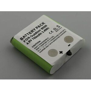 Helyettesítő akku DETEWE Outdoor 8000 4, 8V 700mAh 3, 4Wh NiMH kép