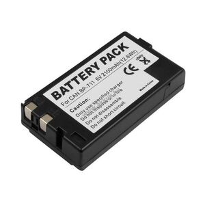 Helyettesítő akku Canon BP-711 E818 6V 2100mAh 12, 6Wh fekete NiMH kép