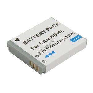 Helyettesítő akku Canon NB-6L 3, 7V 1000mAh 3, 7Wh Li-ion kép