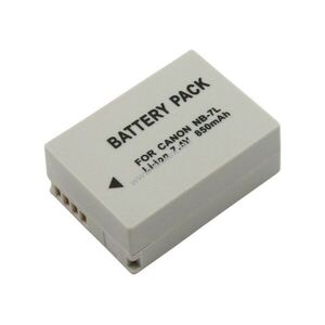 Helyettesítő akku Canon NB-7L 7, 4V 850mAh 6, 3Wh szürke Li-ion kép