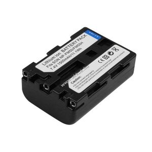 Helyettesítő akku Sony NP-FM50 NP-QM51 7, 4V 1500mAh 11, 1Wh sötétszürke Li-ion kép