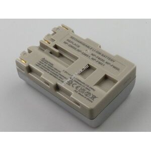 Helyettesítő akku Sony NP-FM50, NP-QM51 7, 2V 1700mAh 12, 2Wh ezüst Li-ion kép