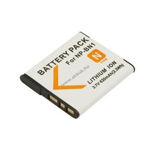 Helyettesítő akku Sony NP-BN1 Li-ion 3, 7V 630mAh 2, 3Wh kép