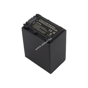 Helyettesítő akku Sony NP-FV100 7, 4V 3300mAh 24, 4Wh sötétszürke Li-ion kép