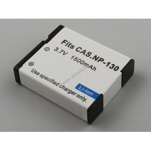 Helyettesítő akku CAS NP-130 3, 7V 1500mAh 5, 6Wh Li-ion kép