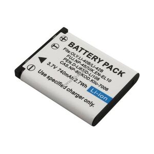 Helyettesítő akku Olympus LI-40B LI-42B 3, 7V 740mAh 2, 7Wh Li-ion kép