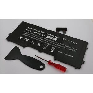 Helyettesítő akku Dell XPS 12/13 7, 4V 7430mAh 55, 0Wh beépített Li-Polymer kép