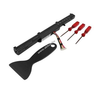 Helyettesítő akku ASUS X450E A41-X550E 14, 8V 2600mAh 38Wh beépített Li-ion kép