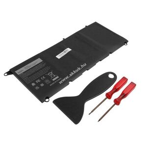 Helyettesítő akku Dell XPS 13 9343 7, 4V 7020mAh 52Wh beépített szerszám nélkül Li-Polymer kép