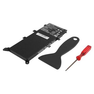 Helyettesítő akku ASUS VivoBook 4000 7, 6V 5000mAh 37Wh fekete Li-Polymer kép