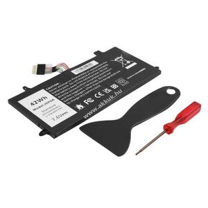 Helyettesítő akku Dell Latitude 5290 7, 6V 5500mAh 42Wh fekete Li-Polymer kép