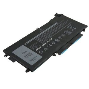 Helyettesítő akku Dell Latitude 5289 11, 4V 3950mAh 45Wh beépített Li-ion kép
