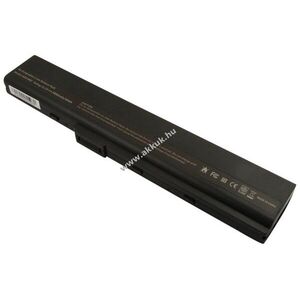 Helyettesítő akku ASUS N82 A32-N82 11, 1V 4400mAh 49Wh fekete Li-ion kép