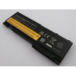 Helyettesítő akku Lenovo ThinkP T420s T430s 11, 1V 4200mAh 46, 6Wh fekete Li-Polymer kép