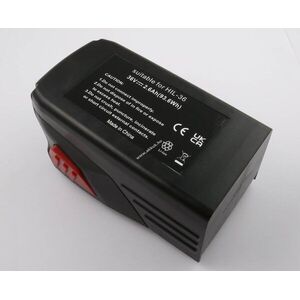 Helyettesítő akku HIL WSR 36-A 36V 3000mAh 108Wh fekete Li-ion kép
