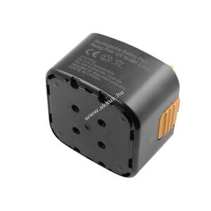 Helyettesítő akku Panasonic EY9200B EY3502FQMKW 12V 3000mAh 36Wh fekete NiMH kép