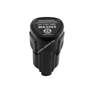 Helyettesítő akku Worx WX382.8 12V 2000mAh 24, 0Wh fekete Li-ion kép