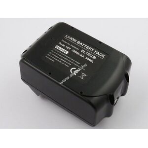 Helyettesítő akku Makita BL1850B 18V 5000mAh 90Wh fekete Li-ion kép