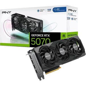 PNY GeForce RTX 5070 Overclocked Triple Fan kép