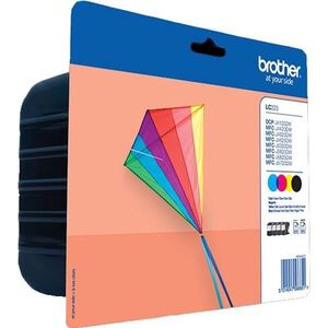Brother LC223 Multipack Black Cyan Magenta Yellow tintapatron eredeti kép