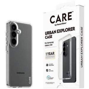 PanzerGlass CARE Samsung Galaxy S26 Urban átlátszó tok + egyéves sárgulás elleni garancia kép