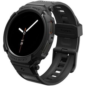 Spigen Rugged Armor Pro Matte Black Samsung Galaxy Watch 8 44mm tok kép