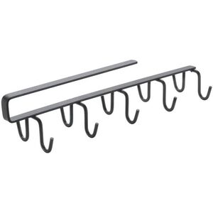 Metaltex METALEX lišta závěsná na nádobí 10 háčků Myhooks Lava kép