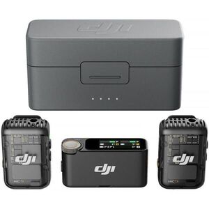DJI Mic 2 (2 TX + 1 RX + Charging Case) kép