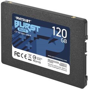 2.5 Burst Elite 120GB SATA3 (PBE120GS25SSDR) kép