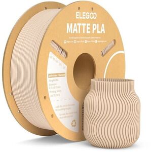 Elegoo PLA MATTE - 1, 75mm, 1kg, Cardboard Spool, Beige kép