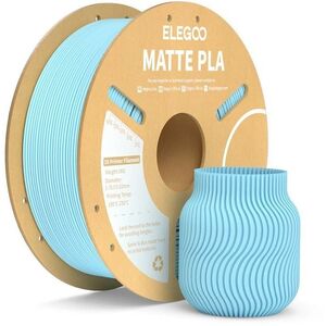 Elegoo PLA MATTE - 1, 75mm, 1kg, Cardboard Spool, Ice Blue kép
