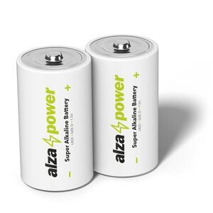 AlzaPower Super Alkaline LR20, D, 2 db kép