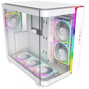 KING 95 PRO ARGB TG pure white (KING95PROW) kép
