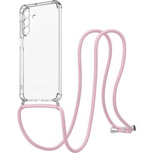 AlzaGuard Luxe Lanyard Case Samsung Galaxy A17 rózsaszín tok kép