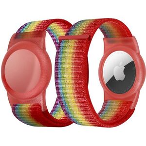 WOWME AirTag Strap Classic Rainbow kép