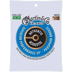 MARTIN Authentic SP 92/8 Phosphor Bronze Extra Light kép