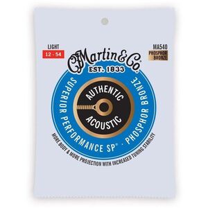 MARTIN Authentic SP 92/8 Phosphor Bronze Light kép
