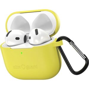 AlzaGuard Skinny Silicone Case Airpods 4 sárga tok kép