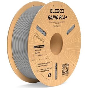 Elegoo RAPID PLA+ - 1, 75mm, 1kg, Cardboard Spool, Grey kép