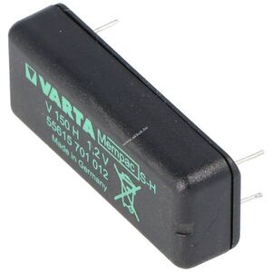 Varta MEMPAC S-H 1N150H 1, 2V 150mAh 55615-701-012 CMOS backup akku NiMH kép