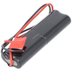 Helyettesítő vészvilágítás akku 4, 8V 1300mAh S2x2 100x15mmx30mm laza kábelvég NiMH kép