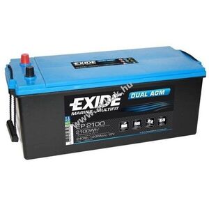 Exide Dual EP2100 akku 12V 240Ah AGM és ólom-zselés kép