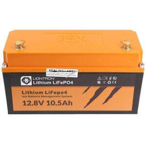 Liontron LiFePO4 BMS 12, 8V 10, 5Ah akku AGM és ólom-zselés kompatibilis LiFePO4 kép