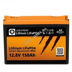 Liontron Smart BMS 12, 8V 150Ah akku AGM és ólom-zselés LiFePO4 kép