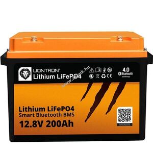 Liontron Smart BMS 12, 8V 200Ah akku AGM és ólom-zselés kompatibilis LiFePO4 kép